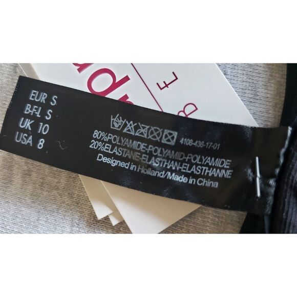 SAPPH PARADISO BEACH HIGH WAISTED BRIEF BLACK S - Picture 8 of 9